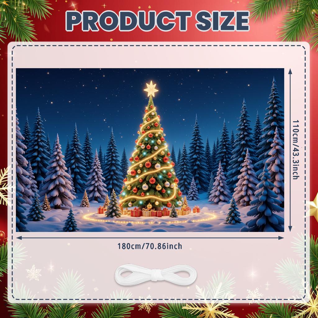 Event Banner Lightweight Party Banner Christmas Decoration Decorative Design Festive Decoration For Photo Background Christmas