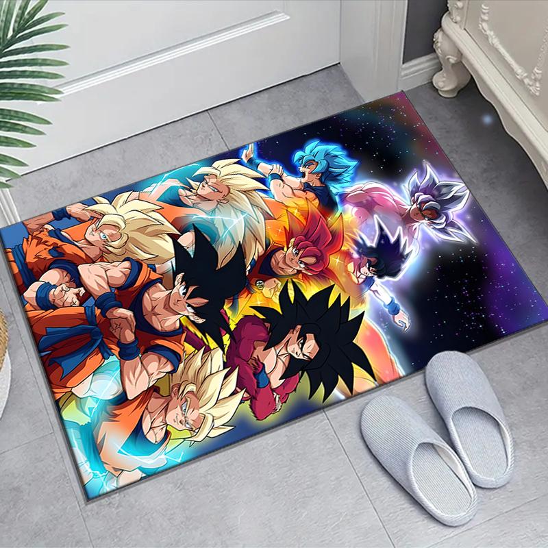 1pc Dragon Ball1 Design Area Rug - Non-Slip, Soft & Cozy Floor Mat for Living Room, Bedroom, Office - Indoor/Outdoor Decorative Carpet