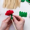  50 Pcs Small Log Tree Branch Decoration Crafts Twigs Wood Faux Beige DIY Making Accessories