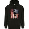 Basketball Player Flag USA America Hoodie