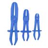 3pcs Plastic Hose Clamp Tool Pipe Tube Cutting Off Pliers with AntiSlipping Handle(Blue )