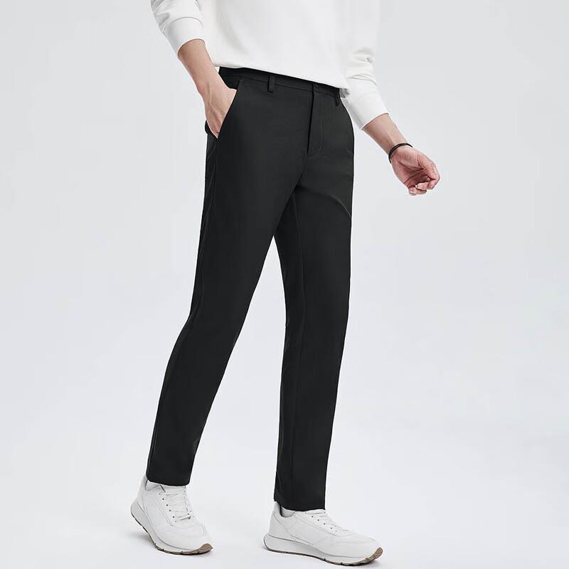 SEPTWOLVES Men's Straight-Leg Anti-Wrinkle Casual Pants