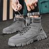 Fashion CYYTL Mens Boots Ankle Casual Shoes Leather Cowboy Combat Winter Tactical Motorcycle Chelsea Work Outdoor Hiking Designer Luxury