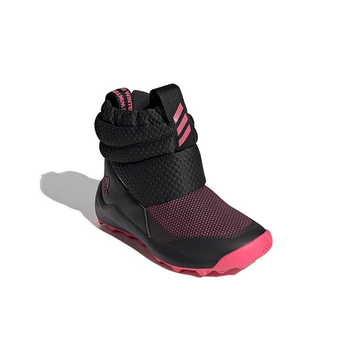 adidas Rapida Snow Boots Thermal Crew Kids' Boots Black Rose Red Children Aged 3 7 Years Old EE6172