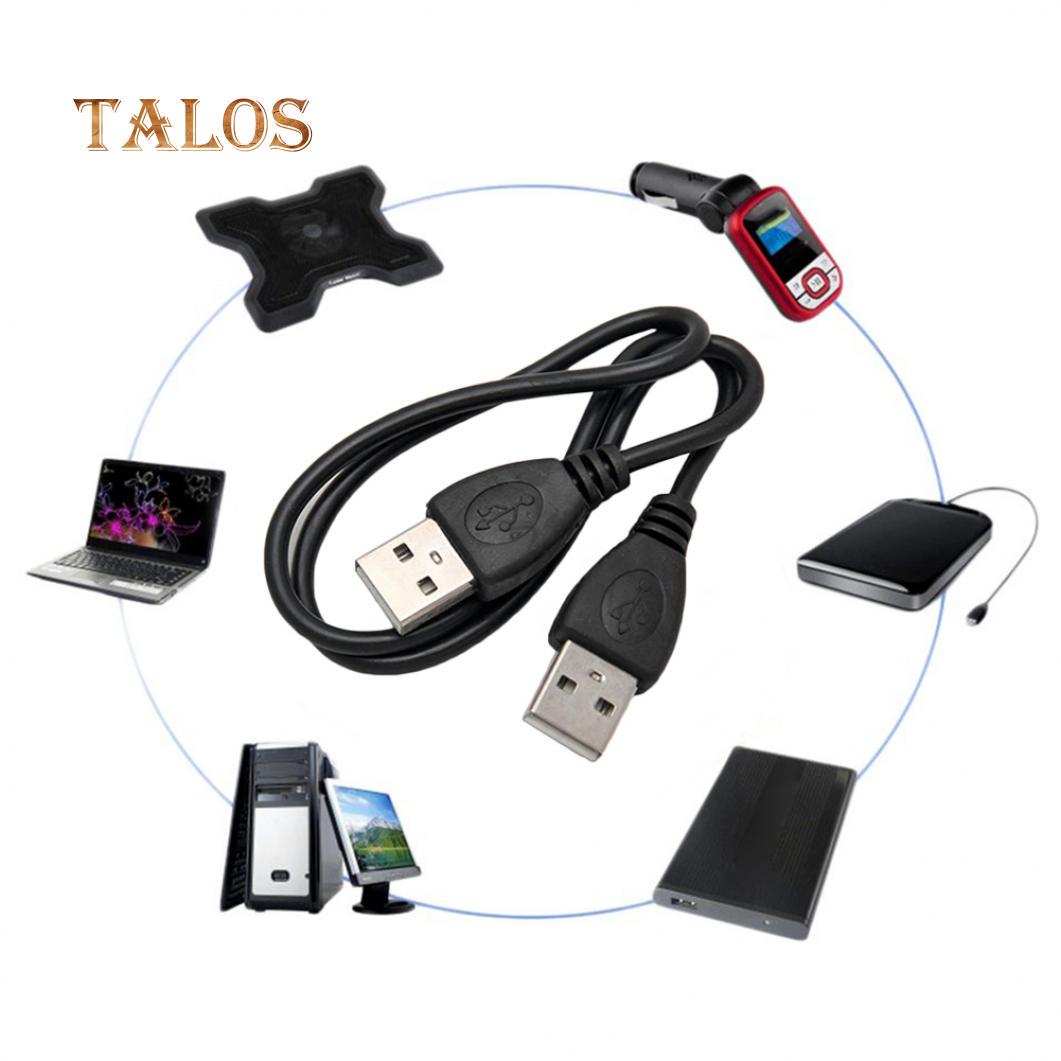 Черный USB 2.0 между мужчинами и удлинителем — фото 4