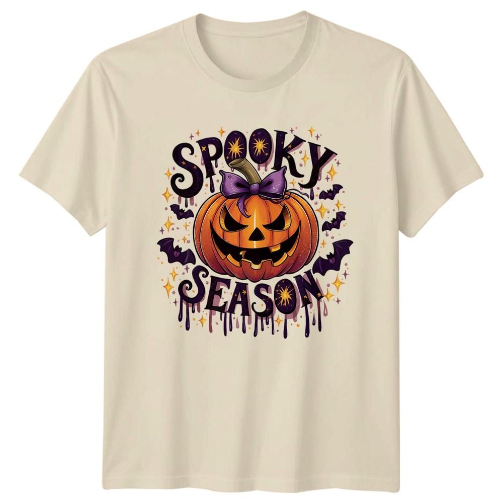 Spooky Season Halloween JackOLantern Holidays Unisexs Unisexs Graphic Tee