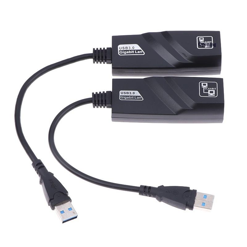 USB 3.0 na RJ45 síťový adaptér RTL8153 LAN Ethernet adaptér 100/1000Mbps Síťová karta pro Macbook Laptop Win10/11