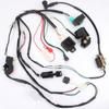 Kabelbaum Kabel Webstuhl CDI Zündspule Kit für 50cc 70cc 90cc 110cc ATV Elektrische Quad