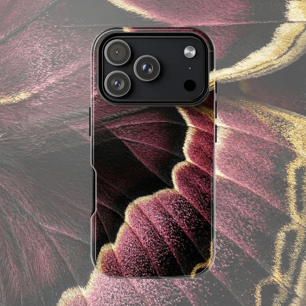 Clmj Sequin Mirage Phone Case For IPhone 17 17e 16e 16 15 14 13 12 11 X XS XR XSMAX 7 8 Air Pro Max Plus Double-layer Back Cover