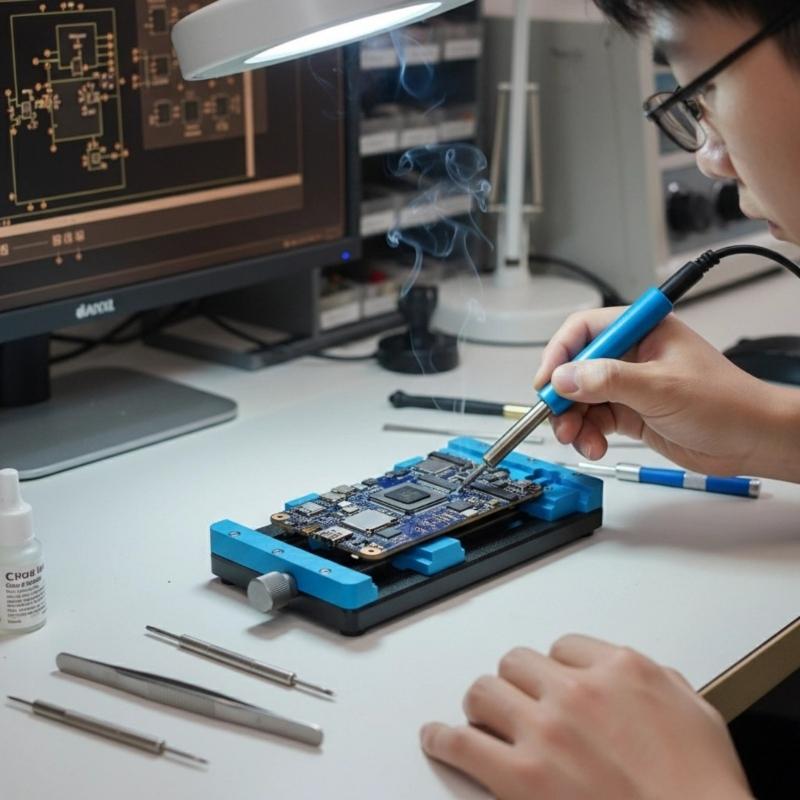 Phone Repair Fixture Bearing Holder for Phone Motherboards PCB Soldering Maintenance Repair Clamp Heat Resistant