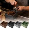 Non-Slip Coffee Knock Box 1.5L Espresso Dump Waste Container  Espresso Grounds Container Dump Bin Bucket for Home Cafe Bar