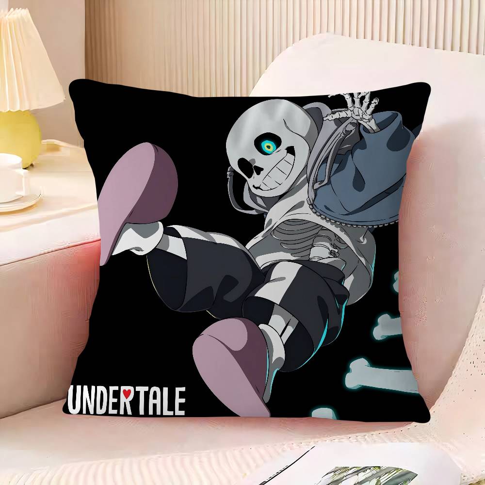 U-Undertale Наволочка Пылезащитный чехол Спальня Детская Вечеринка Украшение Наволочка 16x16Inch
