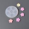 Cherry Blossom Peach Blossom Flower Silicone Mold Diy Handmade Fondant Cake Baking Chocolate Sugar Cake Tool Resin Clay Making