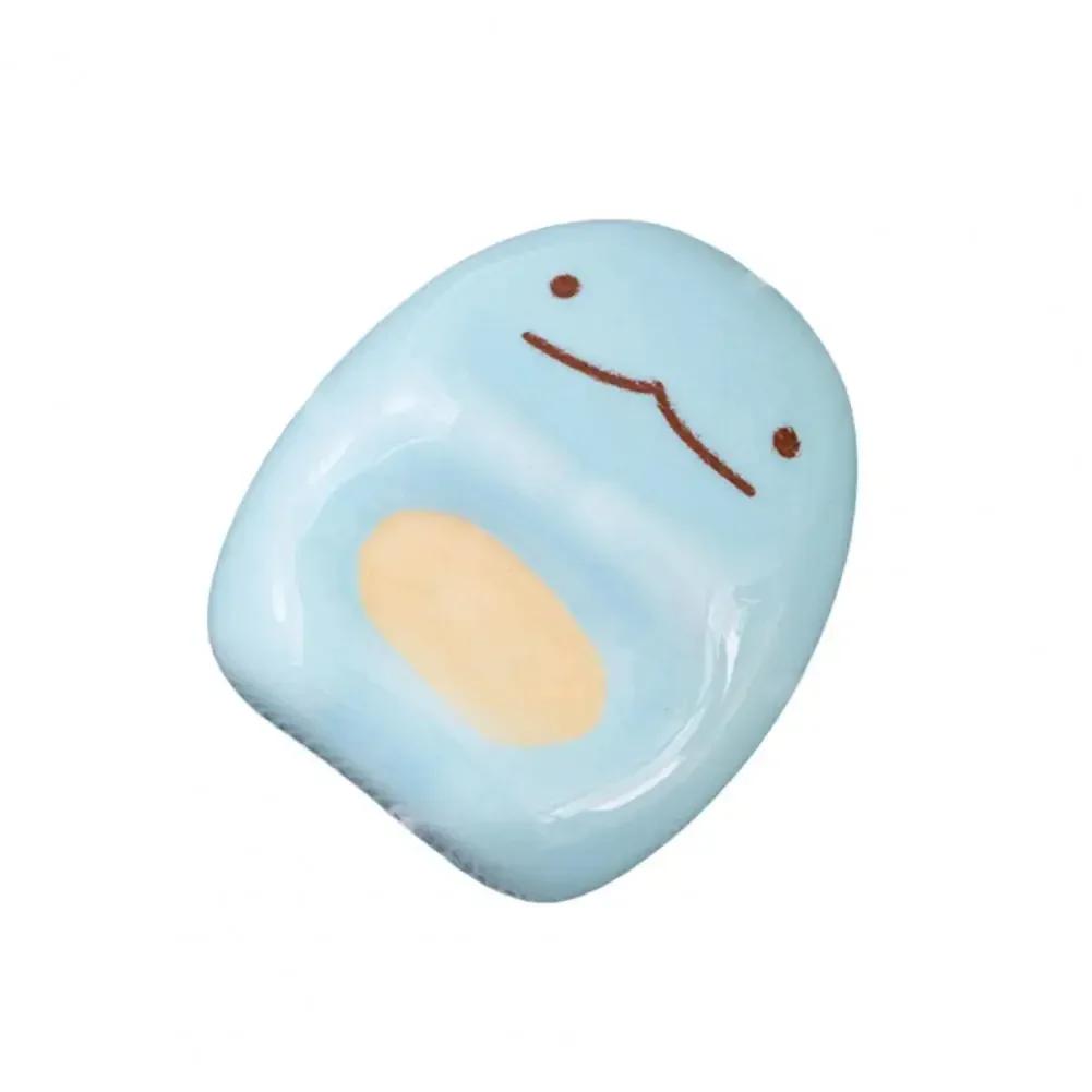 Cute Ceramic Chopstick Holder Creative Shape Adorable Appearance Porcelain- Cartoon Cat Bear Chopstick Kawai Tableware Holder
