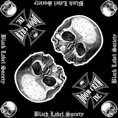 Black Label Society Unisex Yetişkin Doom Crew Bandana