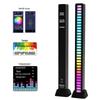 3D RGB Sound-Activated Rhythm Light: Double-Sided, Bluetooth-Controlled Strip for Desktop, Car, or Room Atmosphere.