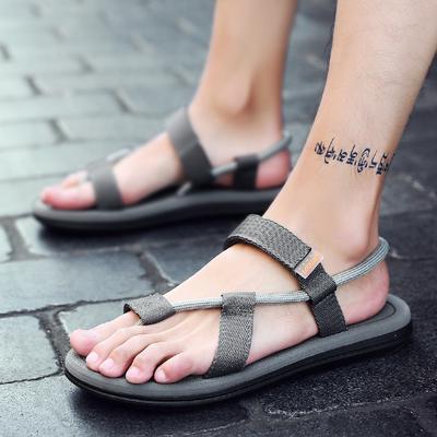 New Summer Sandals Men's Outdoor Casual Non-slip Men's Beach Shoes Vietnamese Men's and Women's Slippers Large Size Outside