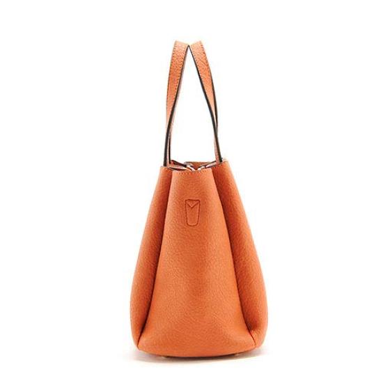 Tote Bag with Mini Bag for ARNO Actress Shoulder Daily Camel [FIRANO] 3-room 2-way Women, Mother's Day, LABEL, Tie-up, Handbag, Bag, Crossbody, 2-way,