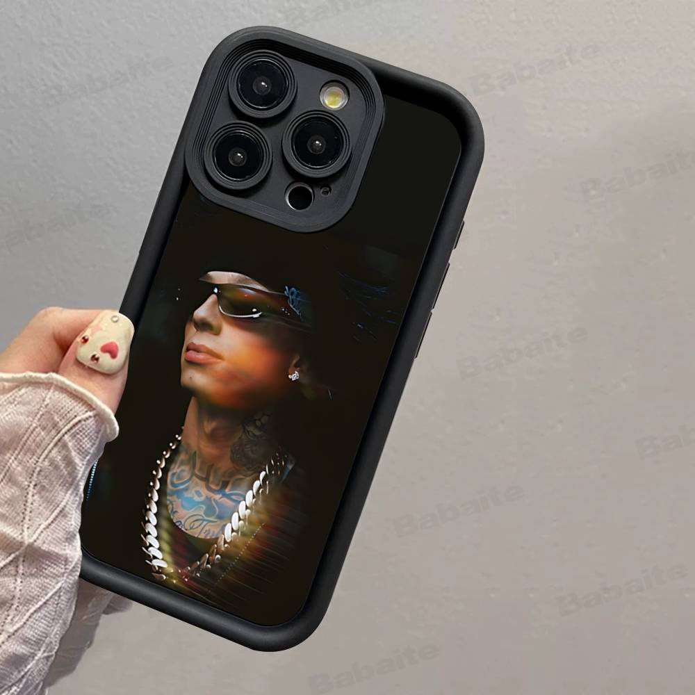 Beliebter C-Central Sänger C-Cee Musik Für IPhone 17 Pro Max 16 15 14 13 12 11 Plus Schwarze Weiche Handyhülle