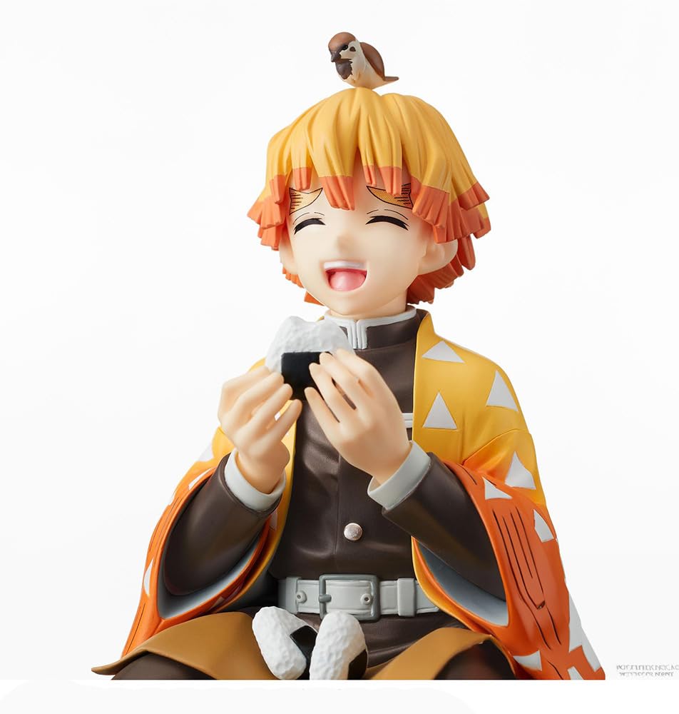 SEGA Demon Kimetsu no Yaiba Zenitsu Agatsuma PM Perch Statue Premium Choconose Figure Slayer