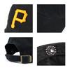 Brand 47 Cleanup Low Major League Baseball Pittsburgh Free Size '47 Cap, Cap, MLB, Hat, Pirates, Black,