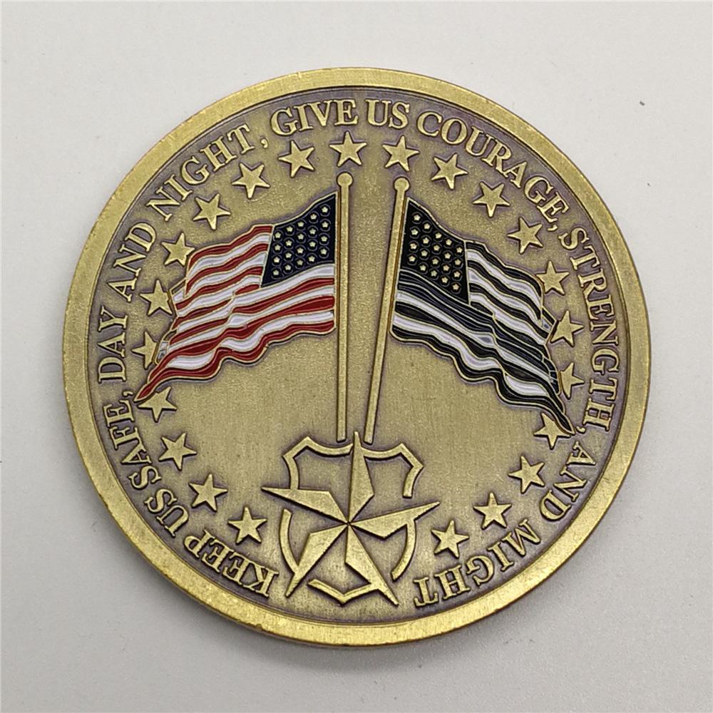 American challenge coins, badges, commemorative medals, collectibles, ornaments, creativity, holiday gifts, coins, Christmas gift, Stocking stuffers