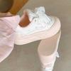 Breathable Women's Summer New Thick-soled Versatile Height-increasing Casual Bread Shoes Sports Board Shoes