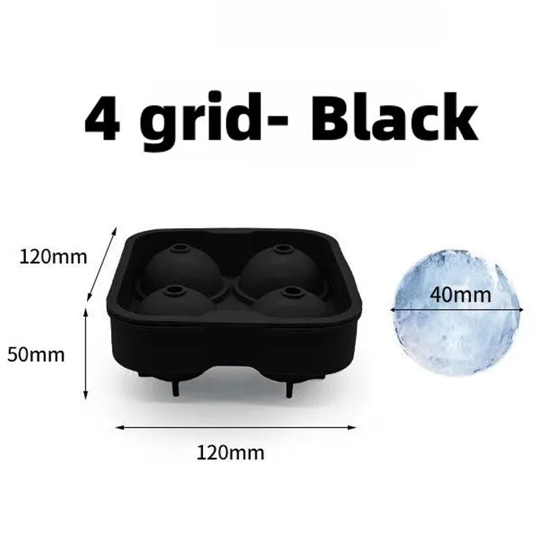 

Силиконовый поднос для кубиков льда, круглые формы для кубиков льда, большие формы для кубиков льда для виски, коктейлей, бурбона, пищевой класс, легко снимается, не содержит BPA