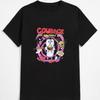 Courage Hunden som var rädd T-shirt Unisex Bomulls-Tee Storlek S5XL