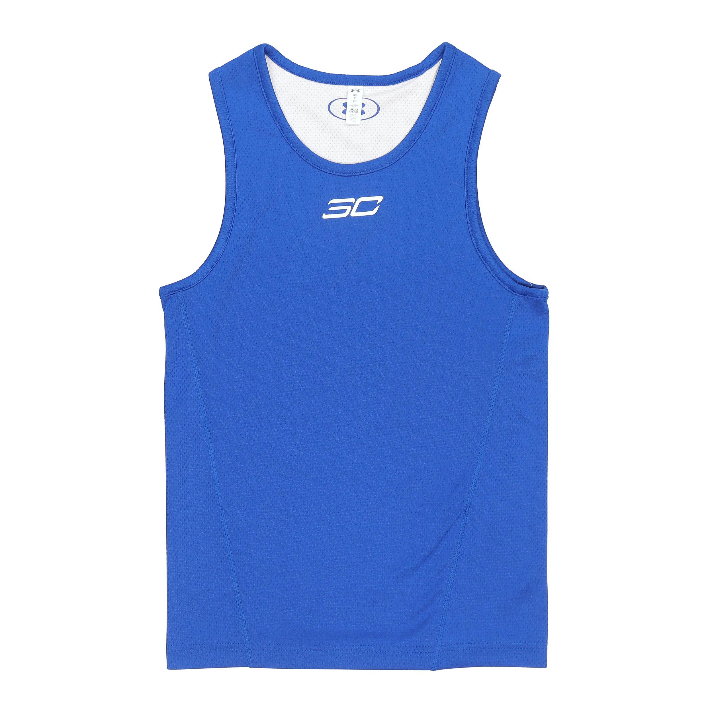 Under Armour Curry Basketball Jersey Men s Blue 1329427-400 XL