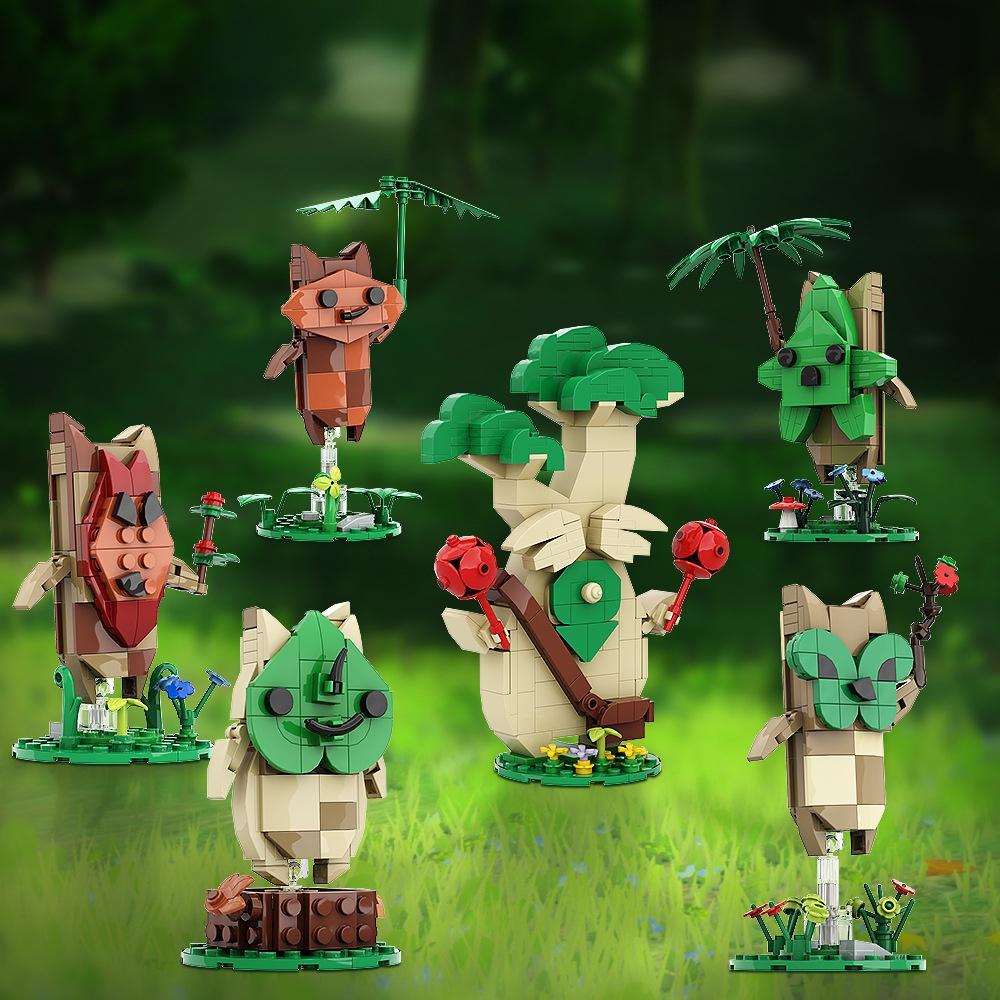 Gobricks Small Particle Building Blocks Diy Legend Of Zelda Yahaha Series Figures