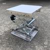 Compact Stainless Steel Manual Lifting Platform for Laboratory Use