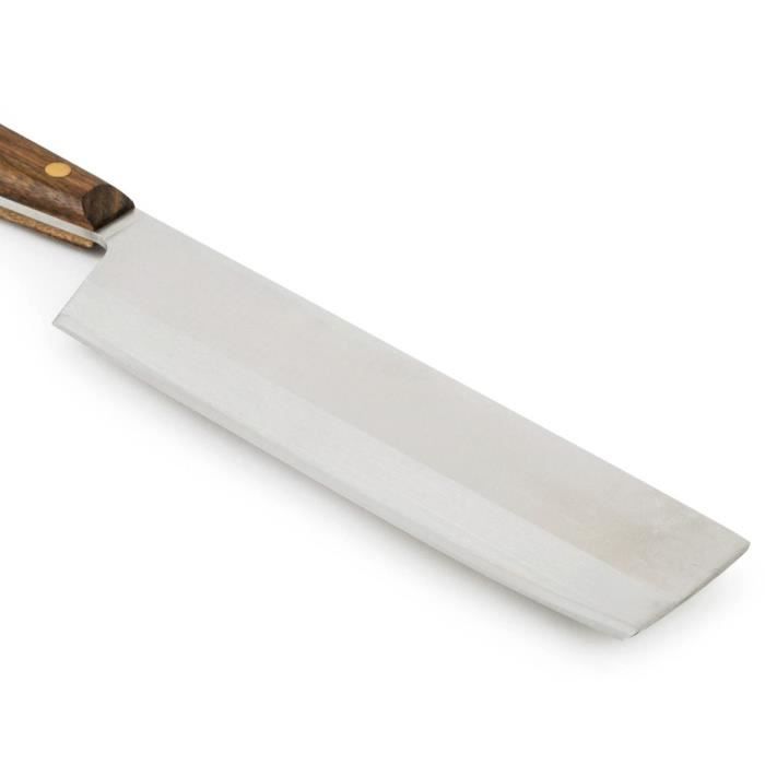 ARCOS Nordika - Couteau ' Usuba ' (175 mm) - Acier Inoxydable Nitrum® / Bois d’Ovangkol