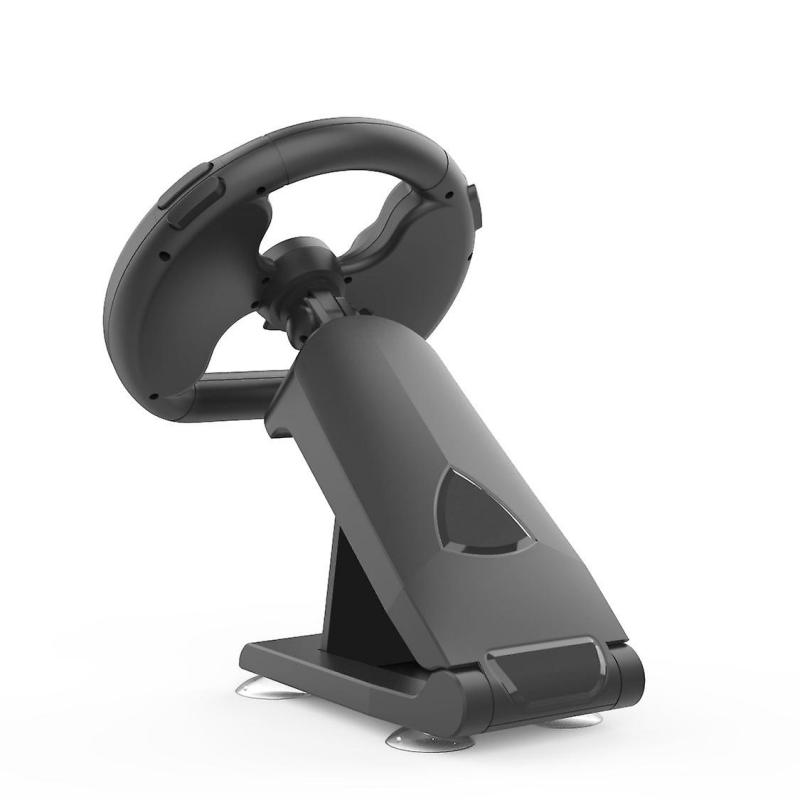 Steer Wheel For Nintendo Switch Controller Attachment With 4 Suction Cups Racing Game Ns Accessory Part For Joy-con Compatible