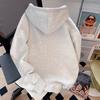 Kreativer Hoodie mit Kätzchen-Print Teenager-Pullover Herbst und Winter Überzieher Hoodie Jungenpullover groß