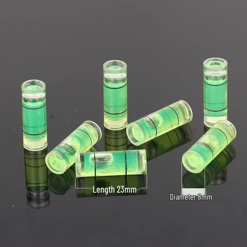 Mini Horizontal Cylindrical Bubble Level for Micro Engineering and Surveying Installations