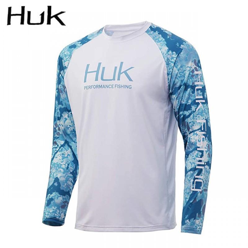 Mens Quick-Dry UV Protection Fishing Shirt Lightweight Breathable Long Sleeve Summer Outdoor Angling Sports