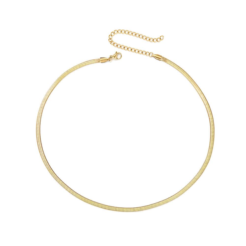 

Elegant Minimalist Lock Chain Necklace In Gold Silver And Rose Gold For Women Jewelry Fashionable золотий