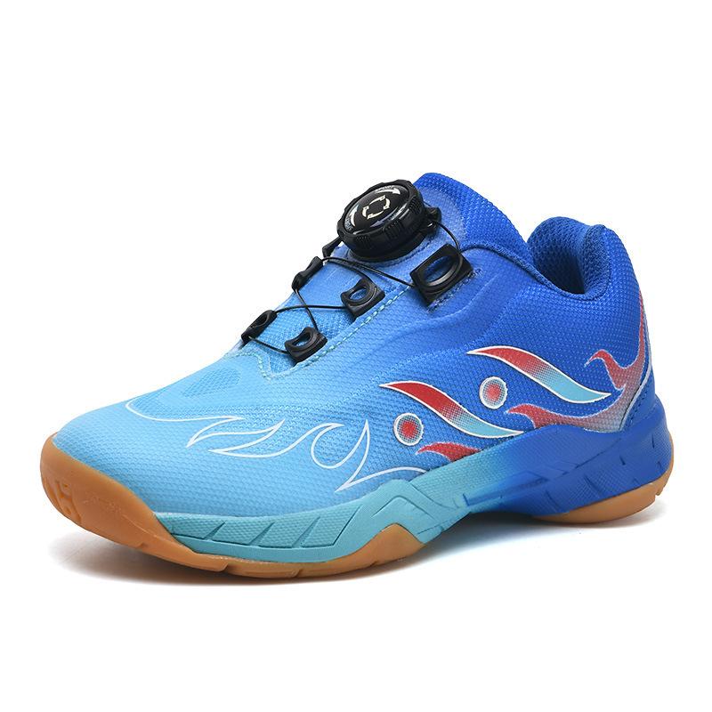 

2025 ravers new competition special rotating button children s badminton shoes boys and girls training shoes tennis shoes 37