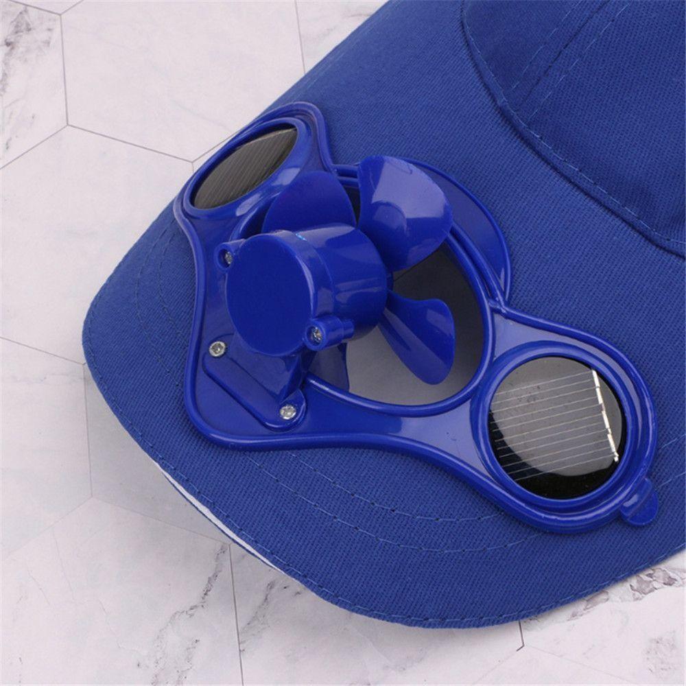 Camping Hiking Women Men Solar Quick-drying Novelty Fan Baseball Hat Sport Cap Sun Visor Travel Hat