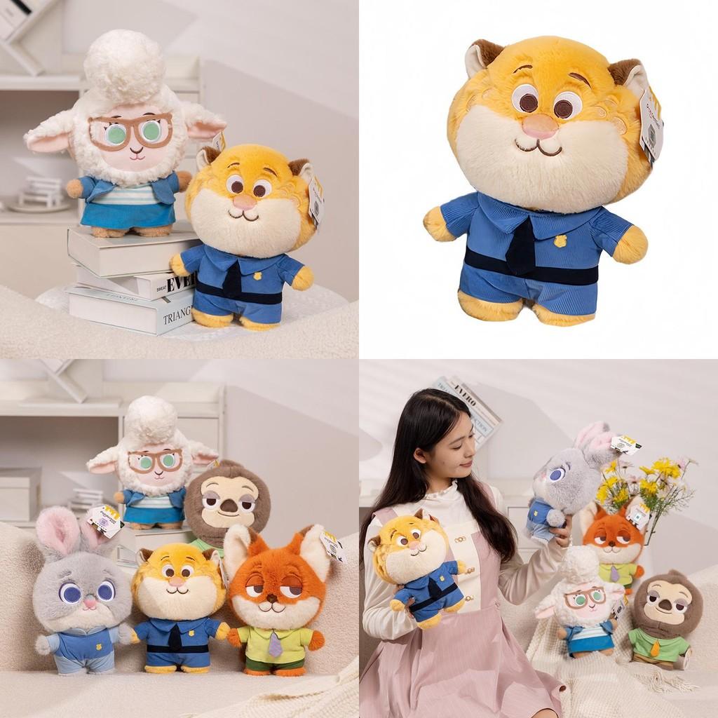 Judith Zootropolis Nick Plysj Nøkkelring Ryggsekk Veske Anheng Dukke Film Fan Gave