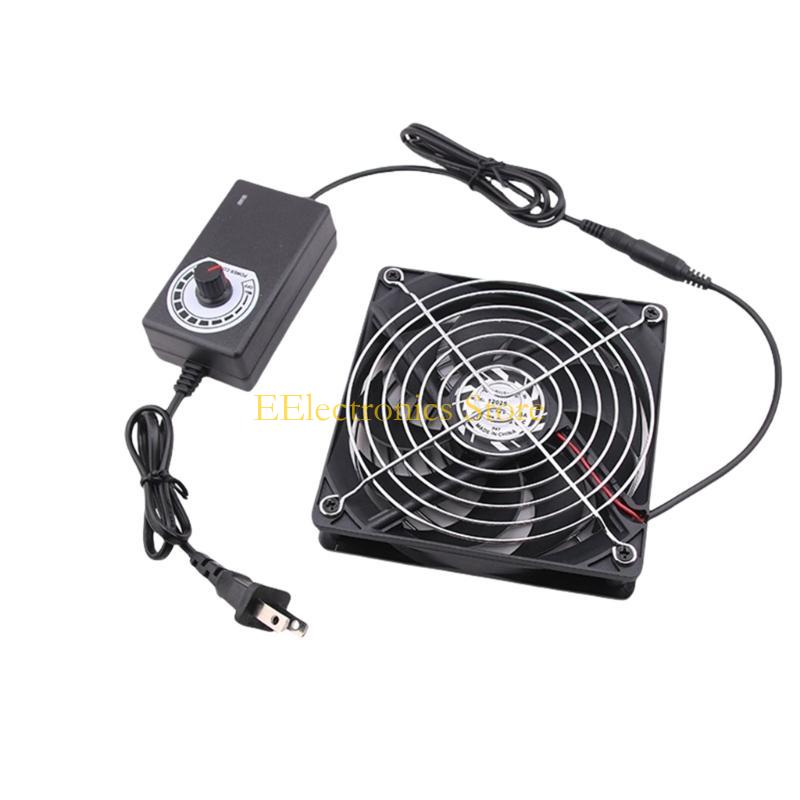 B03C 12cm 220V 240V Fan 2750RPM Computer Exhaust Fan for Air Circulation in Pet Houses and Electronic Gadgets