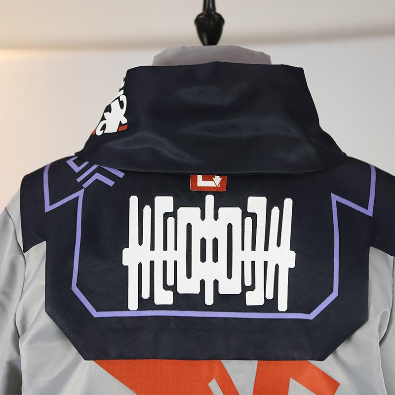 Pre Iso Cosplay Costume Game Valorant Iso Cosplay Costume Men Combat Uniform Halloween Party Outfit