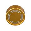 AUSHOOL Motorcycle Master Cylinder Cap and Reservoir Tank Cover for Honda CBR1000RR Rear Brake and Clutch (08-20) (04-07) (Gold)