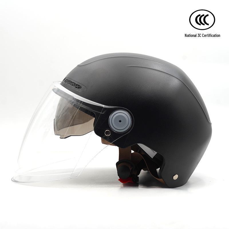 

MAHAER 3C сертифицированный универсальный летний мотоциклетный шлем с защитой от солнца One size, fits 55-62 head circumference