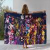 Coperta in Flanella Horror Freddy F-FNAF Games, Coperta in Peluche Calda Ultra Morbida per Casa Camera da Letto Letto Divano Ufficio Campeggio Picnic