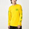 Vans X Shake Junt Collaboration Printed Sports Casual Long Sleeve T-Shirt Men Tops Yellow VN0A4ROY85W