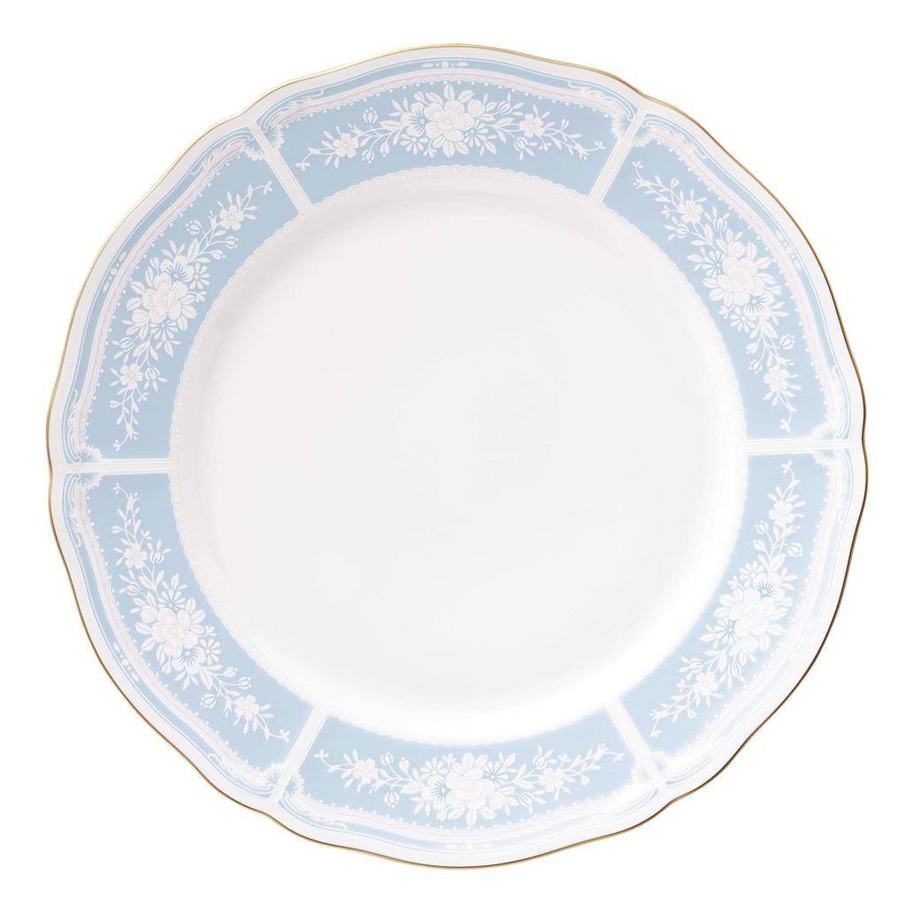 Noritake Teller 27cm x Palisanderholz 1 x 5 x Blau Feines Set, 16,5cm, Gold, 27cm, 16,5cm, Porzellan, Y6714A/1507