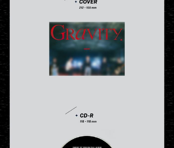 ONEWE [Gravity] 1st English Full Album