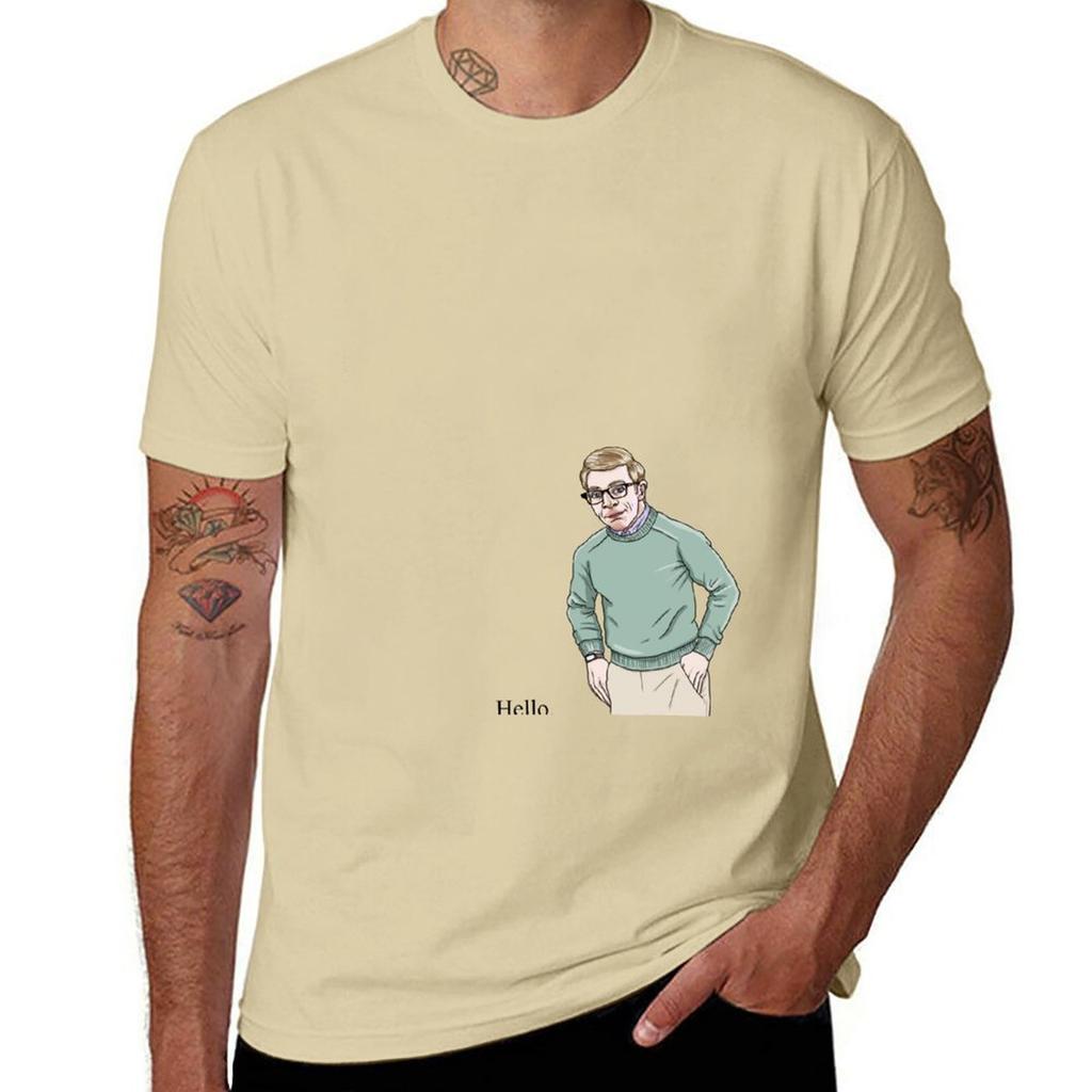 Hello My Name Is Joe Pera TShirt Boys Whites Funnys Anime Short Sleeve Tee Slim Fit T Shirts for Men